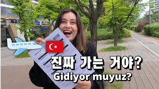 튀르키예 아내 몰래 튀르키예 가는 비행기 표 샀을 때 반응 ㅋㅋ 🇹🇷🇰🇷 [upl. by Tlihcox]