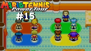 Mario Tennis Power Tour  15  Academy Face Off [upl. by Ennylyak]