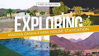 Relaxing Getaway in Madha Oman A Farmhouse Staycation dubai oman travel [upl. by Neelram]