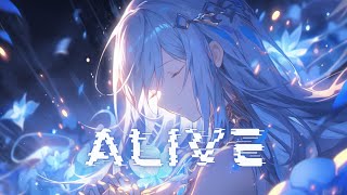 Nightcore  Alive Inukshuk ft Meggie York  Lyrics [upl. by Allimrac]