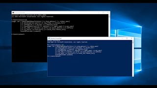 How to enable and install Builtin SSH in Windows 10 using the windows command prompt or powershell [upl. by Nnaeoj]