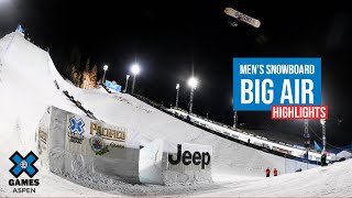 Men’s Snowboard Big Air HIGHLIGHTS  X Games Aspen 2022 [upl. by Boleyn]