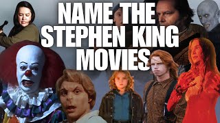 Can You Name The Stephen King Movies Quiz Mix Challenge [upl. by Aisena]