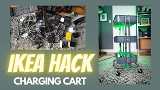 I made a charging station from an IKEA cart [upl. by Enrahs]