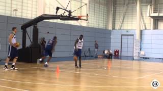 Big Man Drills at GB Senior Mens Training Camp with Guy Goodes [upl. by Deeas]