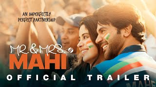 MR amp MRS MAHI  NEW OFFICIAL TRAILER  Rajkummar Rao  Janhvi Kapoor  Sharan Sharma  31  5  24 [upl. by Emelita]