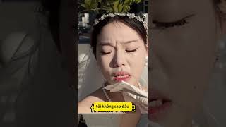 Ngày cưới đáng nhớ Dậy sớm ngồi mấy tiếng cho thợ make up mà bạn của anh ta phụt pháo hết vào mặt [upl. by Joete687]