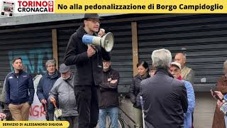 No alla pedonalizzazione di Borgo Campidoglio [upl. by Lavena199]