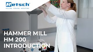 Hammer Mill HM 200  Introduction [upl. by Ahsikrats]