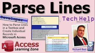 How to Parse Lines in a Textbox and Create Individual Records in Microsoft Access [upl. by Sergo]