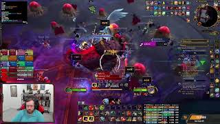 Red Team Raid  Mythic Ovinax Progression 48M Nerubar Palace  Fury Warrior PoV [upl. by Fazeli]