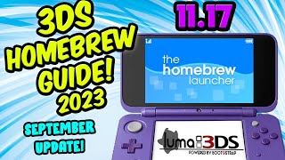 How to Homebrew Your New 3DS2DS on 1117 Guide 2023 [upl. by August781]