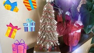 TUTORIAL ALBERO DI NATALE con la PASTA rIcIcLoDiY [upl. by Cottrell]