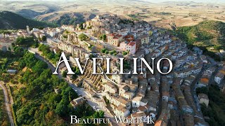 Avellino Italy 4K  Drone Nature Film  Calming Piano Music  Travel Nature [upl. by Shriner341]