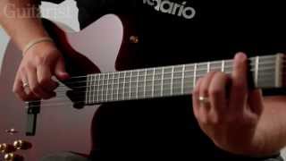 Carvin NS1 amp Godin xtSA multivoice guitar demo [upl. by Nehtanoj]