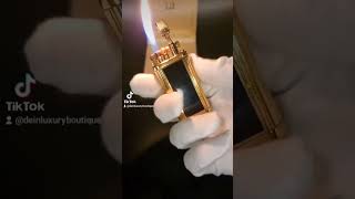 Stunning Dunhill Unique Lighter🇬🇧 lighter antique dunhill luxury [upl. by Atat]