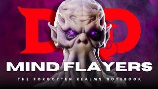 Mind Flayers ⏩ DampD LORE  Forgotten Realms Notebook [upl. by Airamahs132]