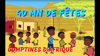 ON FAIT LA FETE  comptines africaines avec paroles [upl. by Deidre]