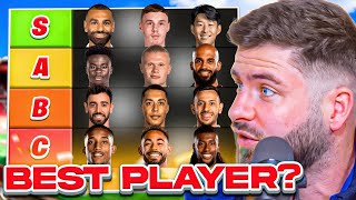 TIER LIST Ranking Every PL Teams Most Important Player [upl. by Narat]