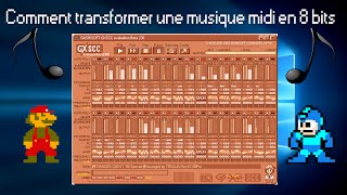 Comment transformer une musique midi en 8 bit [upl. by Giesecke]