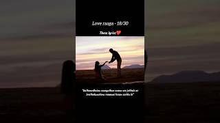 Love raaga  2030 Manasa vacha song WhatsApp status LoveraagaAVEditz [upl. by Aritak258]