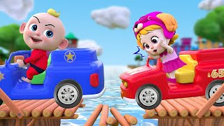 London Bridge is Falling Down 🙀🚨 Funny Dance Baby Song  NEW✨ Nursery Rhymes For Kids [upl. by Eyk]