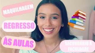 Maquilhagem para a escola BACKTOSCHOOL VEDA26 [upl. by Llerod832]