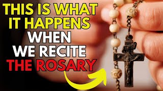 THIS IS WHAT HAPPENS WHEN YOU PRAY THE HOLY ROSARY 📿 [upl. by Gniy]