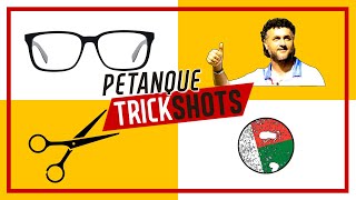 4 nuttige PETANQUE TRICK SHOTS  SpreuTV [upl. by Ellerad436]