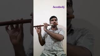 Anbendra Mazhayile  Minsara Kanavu  Flute Cover by Sweetlin SG Shorts [upl. by Honey]