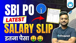 SBI PO Latest Salary Slip 2024  SBI PO Salary 2024  sbipo sbiposalary [upl. by Nolyak]