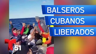 La historia de los 29 balseros cubanos liberados de la travesía al sueño americano [upl. by Francis547]