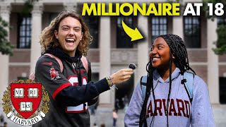 Asking Harvard Students How They Got Into Harvard Part 2  GPA SATACT Clubs etc [upl. by Woll326]