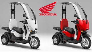 HAVE YOU SEEN THE 👌 NEW HONDA 3WHEEL ELECTRIC SCOOTER WITH ROOF AT CHEAP PRICE  3 WHEEL🔥 [upl. by Paine885]