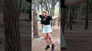 Slackline läuft bei uns travel urlaub vanlife digitalnomad italy funny slackliner beer [upl. by Dalli675]