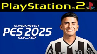 PES 2025 PS2 ISO ATUALIZADO BRASILEIRÃO EFOOTBALL DOWNLOAD [upl. by Fitzhugh]