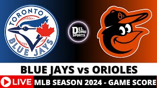 TORONTO BLUE JAYS VS BALTIMORE ORIOLES LIVE ⚾️ MLB Game Score Radio PlaybyPlay JUL 30 2024 [upl. by Ainatit405]