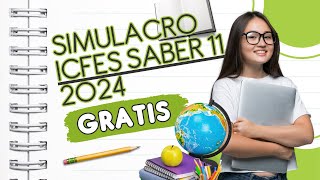 PRESENTA este SIMULACRO ICFES SABER 11 GRATIS  EXPLICACIÓN  EN VIVO [upl. by Aramanta719]