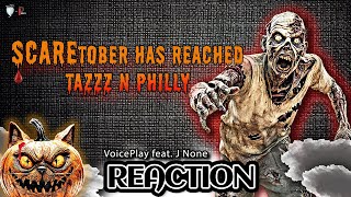 🎃quotVoicePlay ft JNone  THRILLERquot cover REACTION🎃MINDBLOWING [upl. by Egerton834]