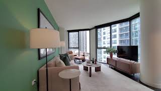 A Lakeshore East 05 1bedroom model at the new luxury Cascade apartments [upl. by Eznyl]