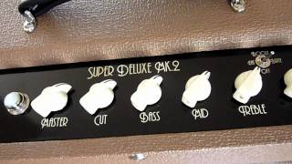 Top Hat Super Deluxe Amp  Fat Sound Guitars Amp Demo by Greg Vorobiov [upl. by Suillenroc]