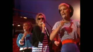 Bananarama  Cruel Summer  Live on TV Show American Bandstand  June 16th 1984 [upl. by Enyrehtak]