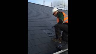 Solar Slate Plate Installation Solar Pv On Slate Made Easy [upl. by Curran]