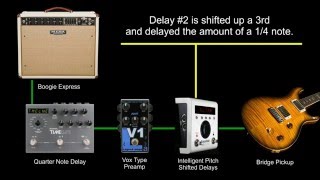 FX Recipe Pitch Shifted Delays Original Composition on Guitar [upl. by Athal]