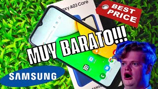 5 RAZONES para COMPRAR el SAMSUNG GALAXY A03 CORE [upl. by Yasnil]