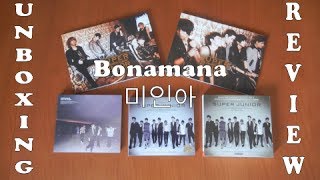 Unboxing Review  Bonamana ALL ver A both cover B Repackage amp Asia special [upl. by Avrom497]