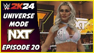 WWE 2K24  Universe Mode  NXT Episode 20 [upl. by Olga230]