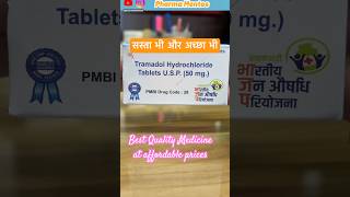 Tramadol 50Mg  pain relif  Jan Aushadhi  janaushadhi painrelief [upl. by Nah683]