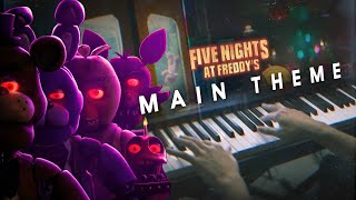 Five Nights at Freddys Movie MAIN THEME Piano Cover [upl. by Ofelia]