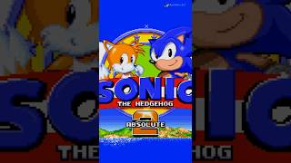 This NEW Title Screen LOOKS CUTE 😊 American Title Screen 😊 Sonic 2 Absolute mods Shorts [upl. by Shuping]